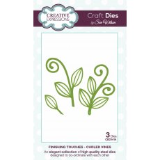 Sue Wilson Craft Dies Finishing Touches Collection Curled Vines | Set of 3