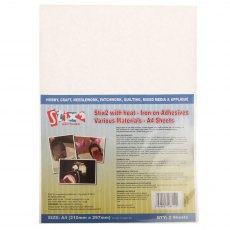 Stix2 Iron on Adhesive Sheets for Various Materials | Pack of 2