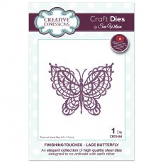 Sue Wilson Craft Dies Finishing Touches Collection Lace Butterfly