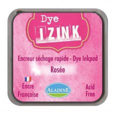 Aladine Izink Dye Ink Pad  Rose | 5cm x 5cm