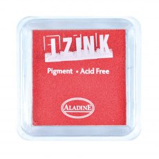 Aladine Izink Pigment Ink Pad Red | 5cm x 5cm