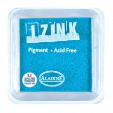 Aladine Izink Pigment Ink Pad Turquoise | 5cm x 5cm