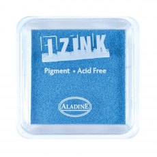 Aladine Izink Pigment Ink Pad Sky Blue | 8cm x 8cm