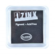 Aladine Izink Pigment Ink Pad Black | 8cm x 8cm