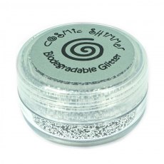 Cosmic Shimmer Biodegradable Fine Glitter Silver | 10 ml