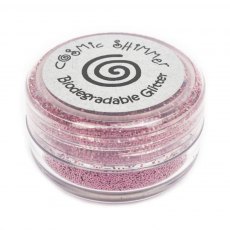 Cosmic Shimmer Biodegradable Fine Glitter Rose Pink | 10 ml