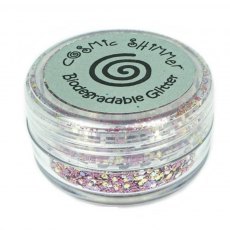 Cosmic Shimmer Biodegradable Glitter Mix Marshmallow | 10 ml