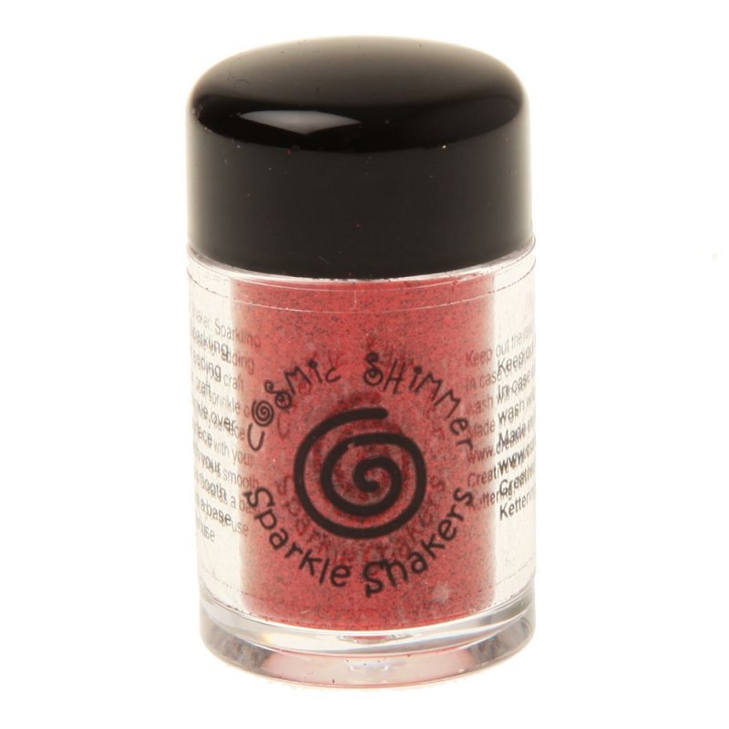 Cosmic Shimmer Cosmic Shimmer Sparkle Shakers Cherry Red | 10ml