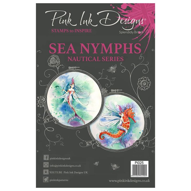 Pink Ink Designs Pink Ink Designs Clear Stamp Sea Nymphs | Set of 10