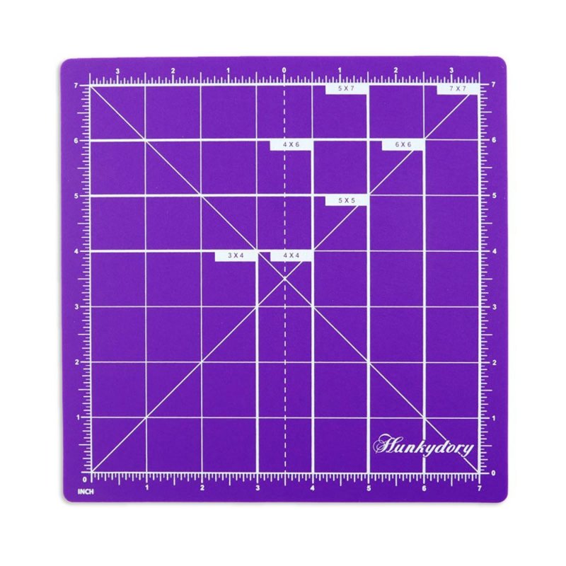 Premier Craft Tools Hunkydory Premier Craft Tools Double Sided Cutting Mat | 8 x 8 inch