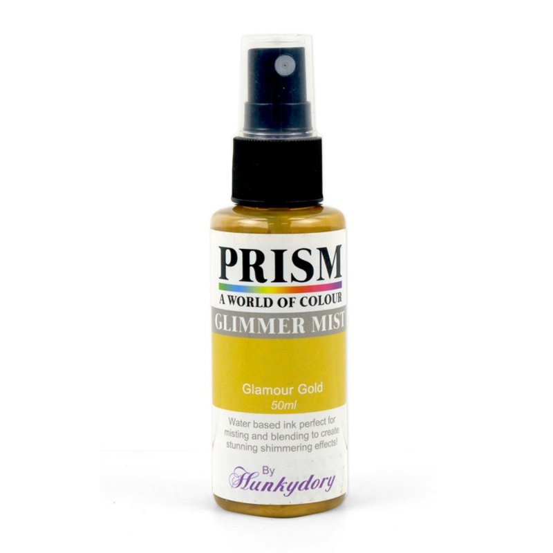 Prism Hunkydory Prism Glimmer Mist Glamour Gold | 50ml