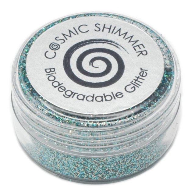 Cosmic Shimmer Cosmic Shimmer Biodegradable Fine Glitter Green Haze | 10 ml