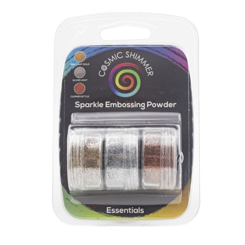 Cosmic Shimmer Cosmic Shimmer Sparkle Embossing Powder Trio Essentials | Set of 3