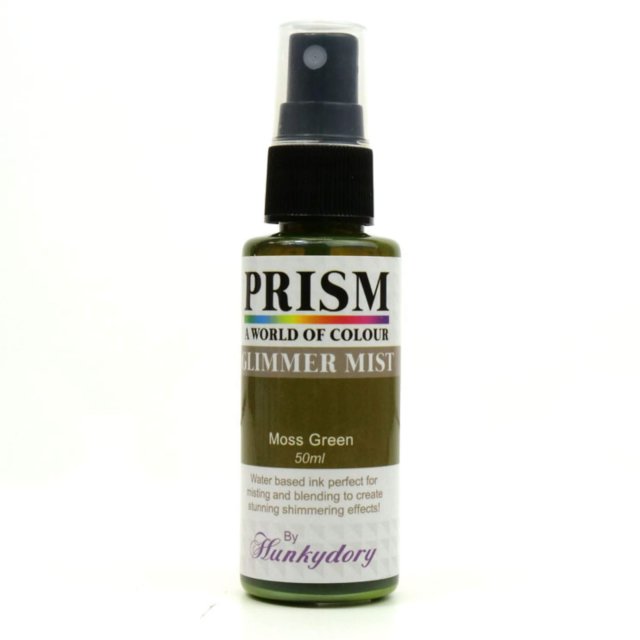 Prism Hunkydory Prism Glimmer Mist Moss Green | 50ml