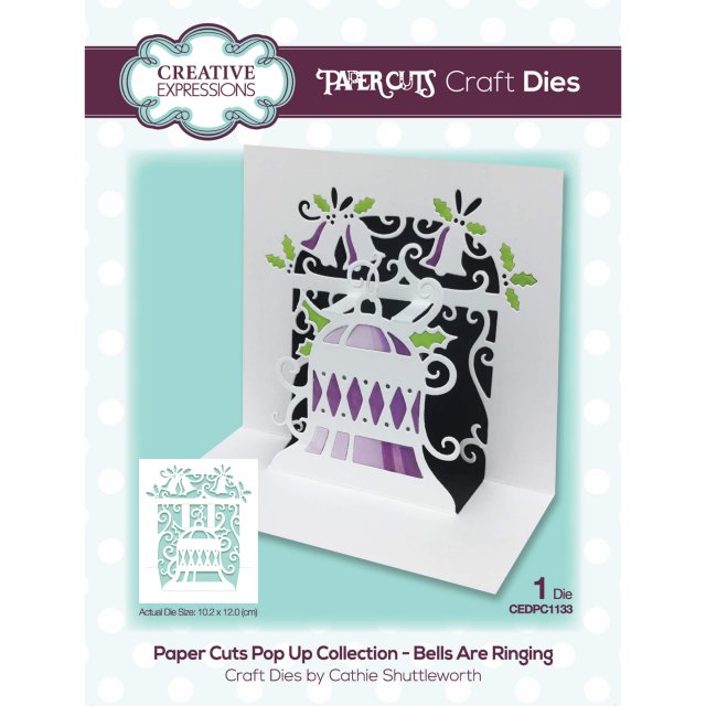Paper Cuts Creative Expressions Craft Dies Paper Cuts Pop Up Collection Bells Are Ringing