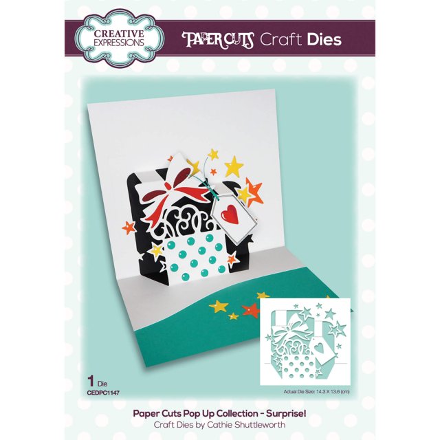 Paper Cuts Creative Expressions Craft Dies Paper Cuts Pop Up Collection Surprise