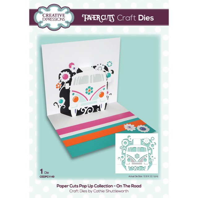Paper Cuts Creative Expressions Craft Dies Paper Cuts Pop Up Collection On The Road
