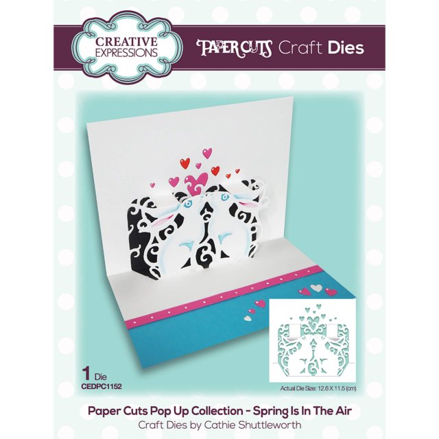 Paper Cuts Creative Expressions Craft Dies Paper Cuts Pop Up Collection Spring Is In The Air