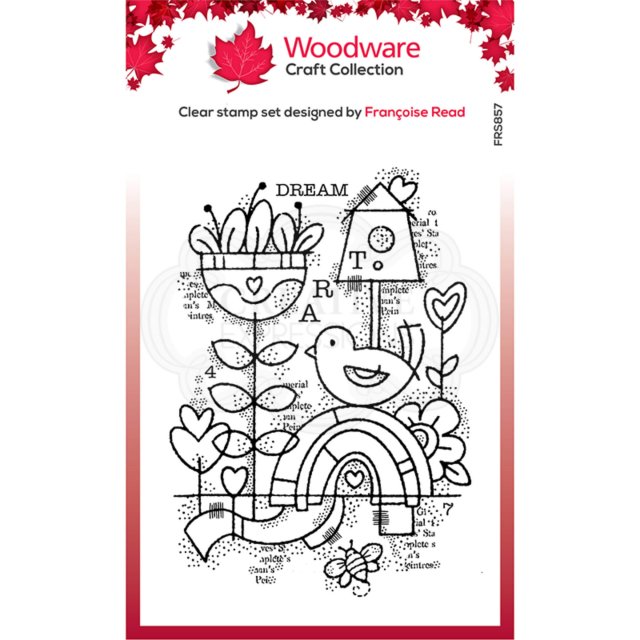 Woodware Woodware Clear Stamps Dream Garden