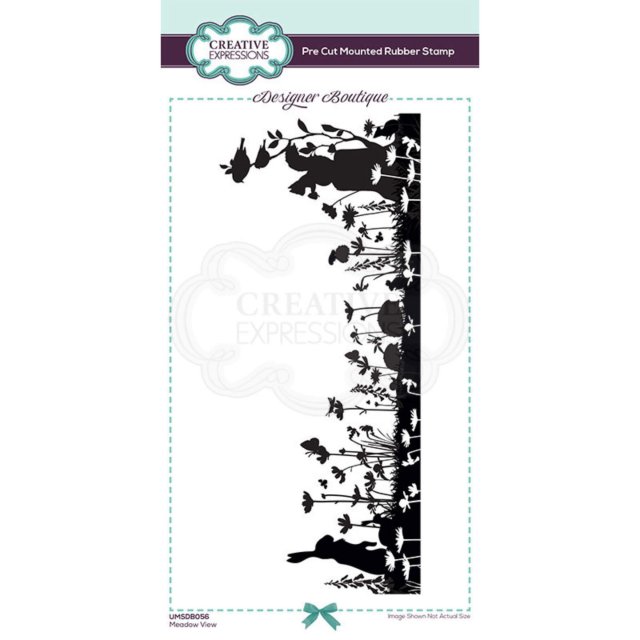 Designer Boutique Creative Expressions Designer Boutique Collection Rubber Stamp Meadow View