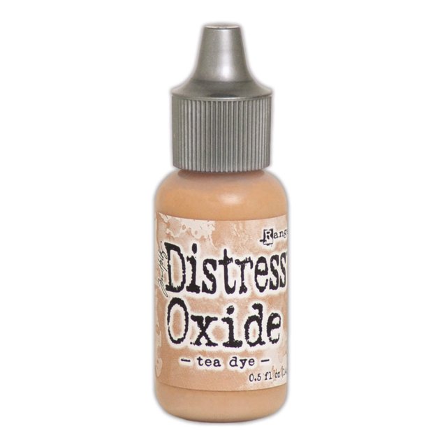Distress Ranger Tim Holtz Distress Oxide Re-Inker Tea Dye | 0.5 fl oz
