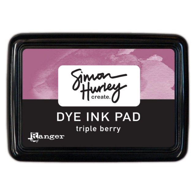 Simon Hurley create. Ranger Simon Hurley Create Dye Ink Pad Triple Berry