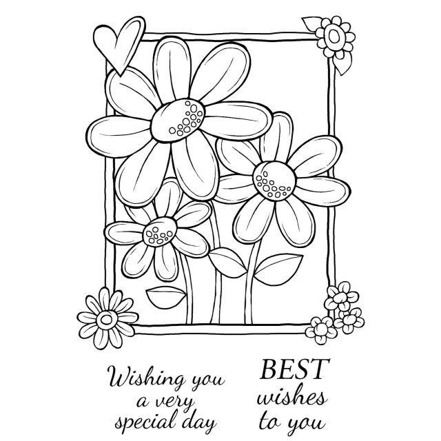 Woodware Woodware Clear Stamps Three in a Box | Set of 3