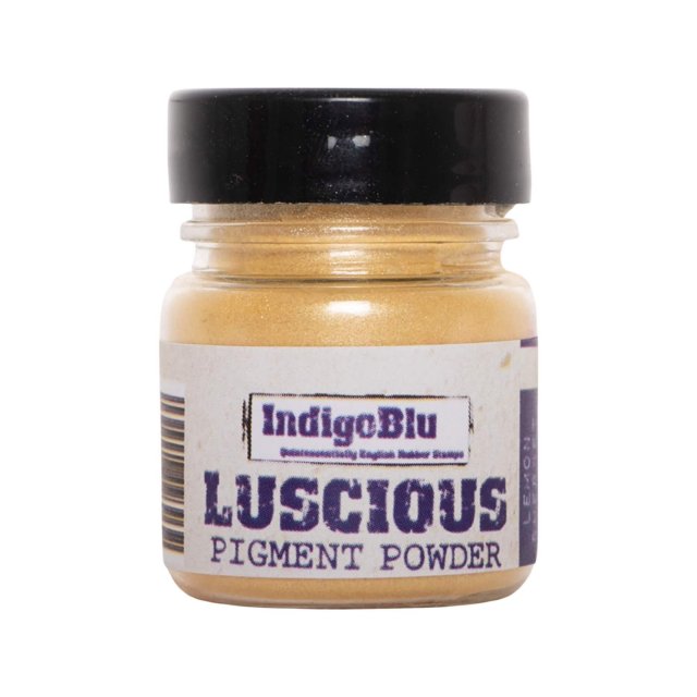 IndigoBlu Stamps Indigoblu Luscious Pigment Powder Lemon Sherbert | 25ml