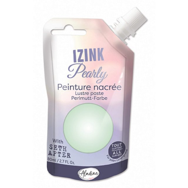 Izink Aladine Izink Pearly Lustre Paste Peppermint Cream | 80ml