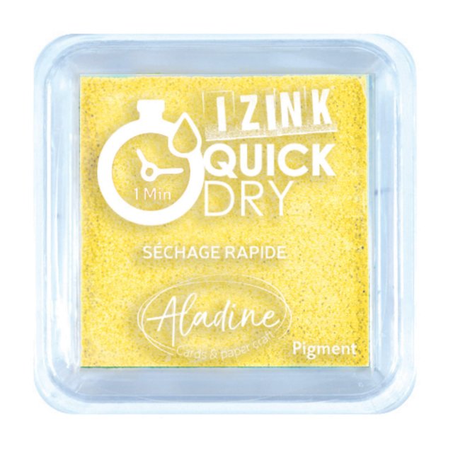 Izink Aladine Izink Quick Dry Inkpad Pastel Yellow
