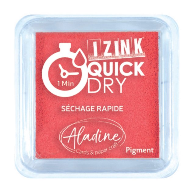 Izink Aladine Izink Quick Dry Inkpad Red