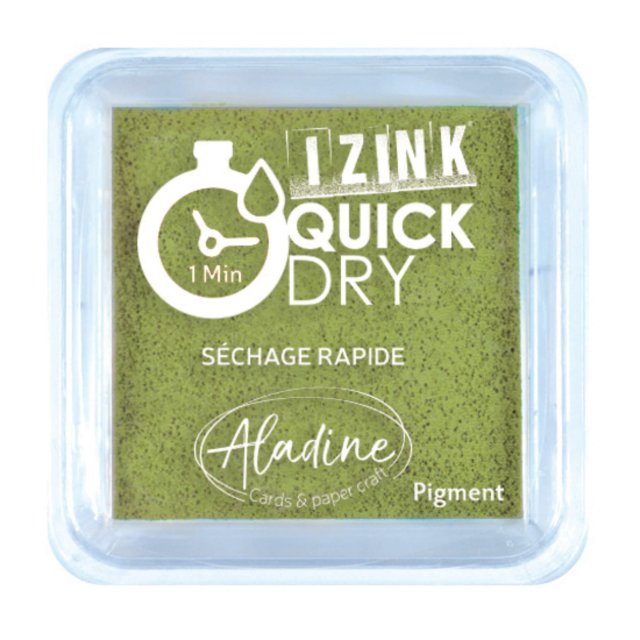 Izink Aladine Izink Quick Dry Inkpad Olive Green