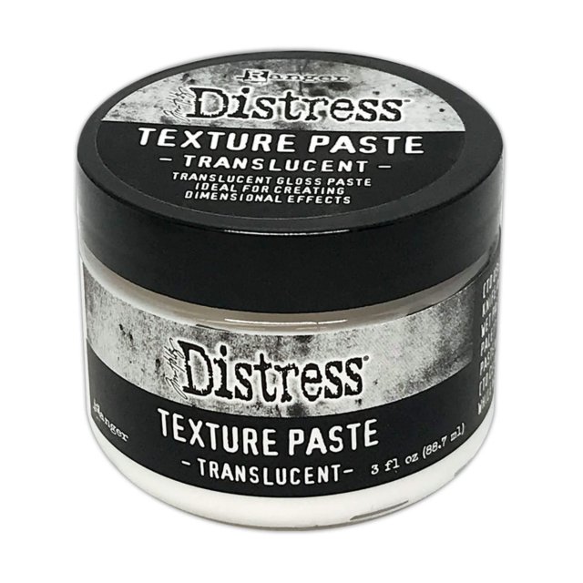 Distress Ranger Tim Holtz Distress Texture Paste Translucent | 3 fl oz