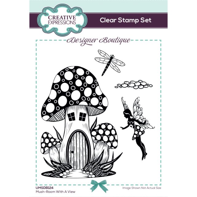 Designer Boutique Creative Expressions Designer Boutique Clear Stamps Mush-Room With A View | Set of 4