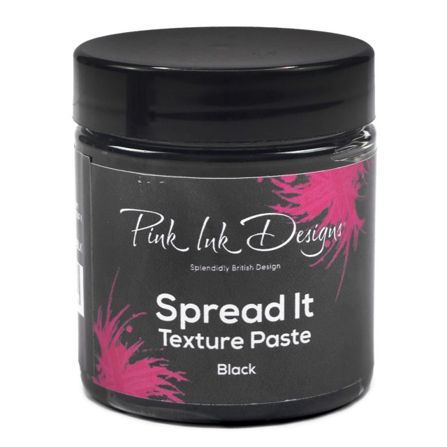Pink Ink Designs Pink Ink Spread It Texture Paste Black | 75ml