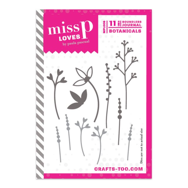 Miss P Loves Miss P Loves Die Set Boundless Journal Botanicals | Set of 11