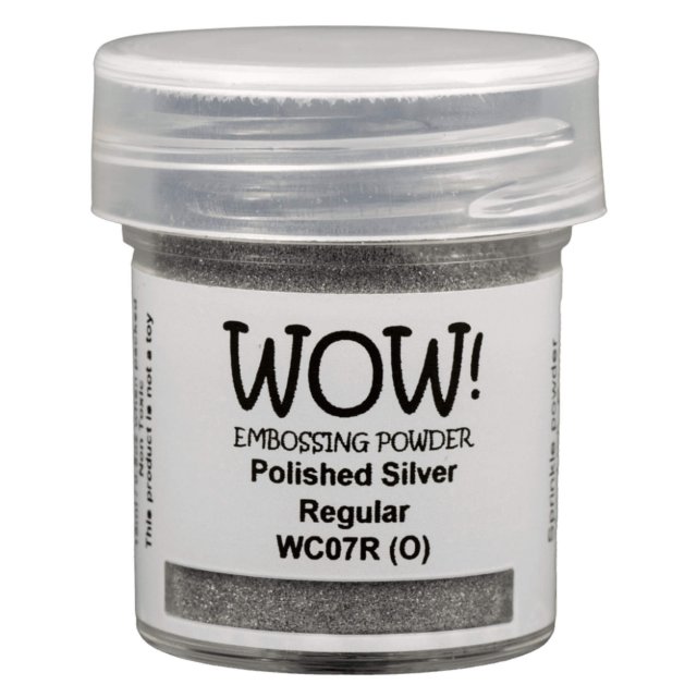 Wow Embossing Powders Wow Embossing Powder Polished Silver | 15ml
