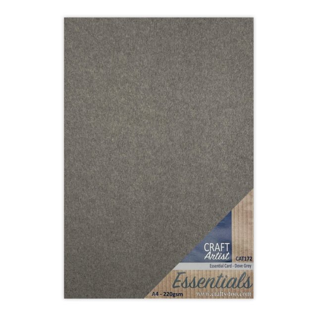 Craft Artist Craft Artist A4 Essential Card Dove Grey | 10 sheets