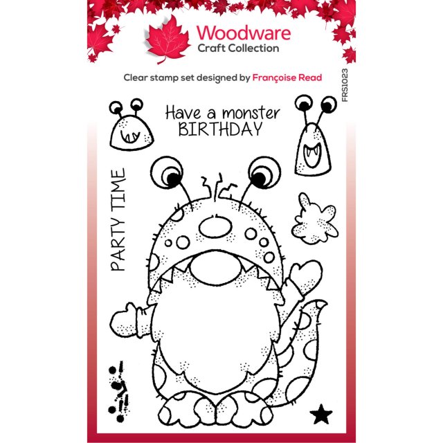 Woodware Woodware Clear Stamps Monster Gnome | Set of 8