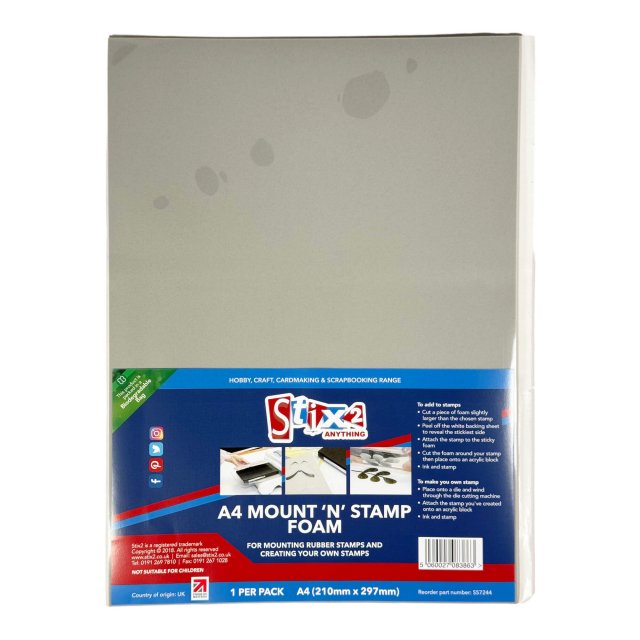 Stix2 A4 Mount n Stamp Foam 1 sheet