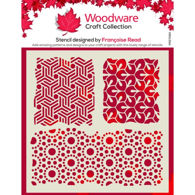 Woodware Woodware Stencil Kasbah | 6 in x 6 inch