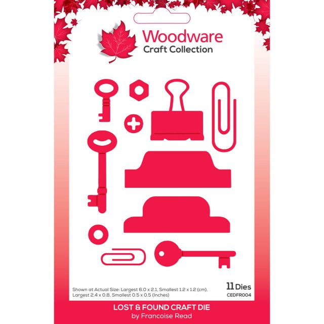 Woodware Craft Die Lost & Found | Set of 11