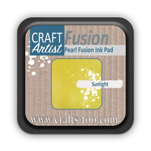 Craft Artist Craft Artist Pearl Fusion Ink Pad Sunlight