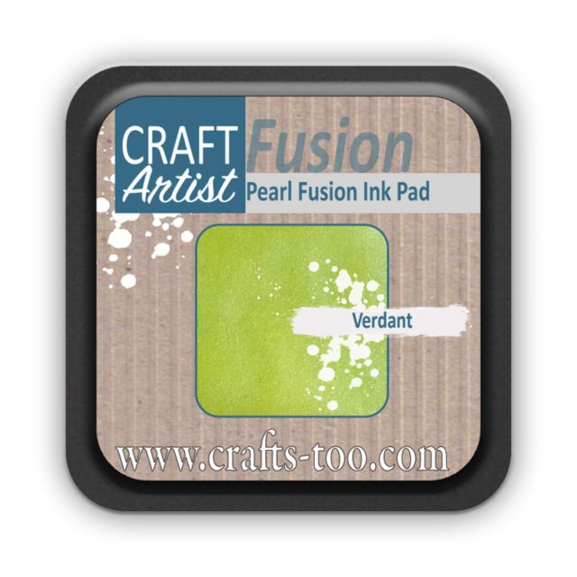 Craft Artist Craft Artist Pearl Fusion Ink Pad Verdant