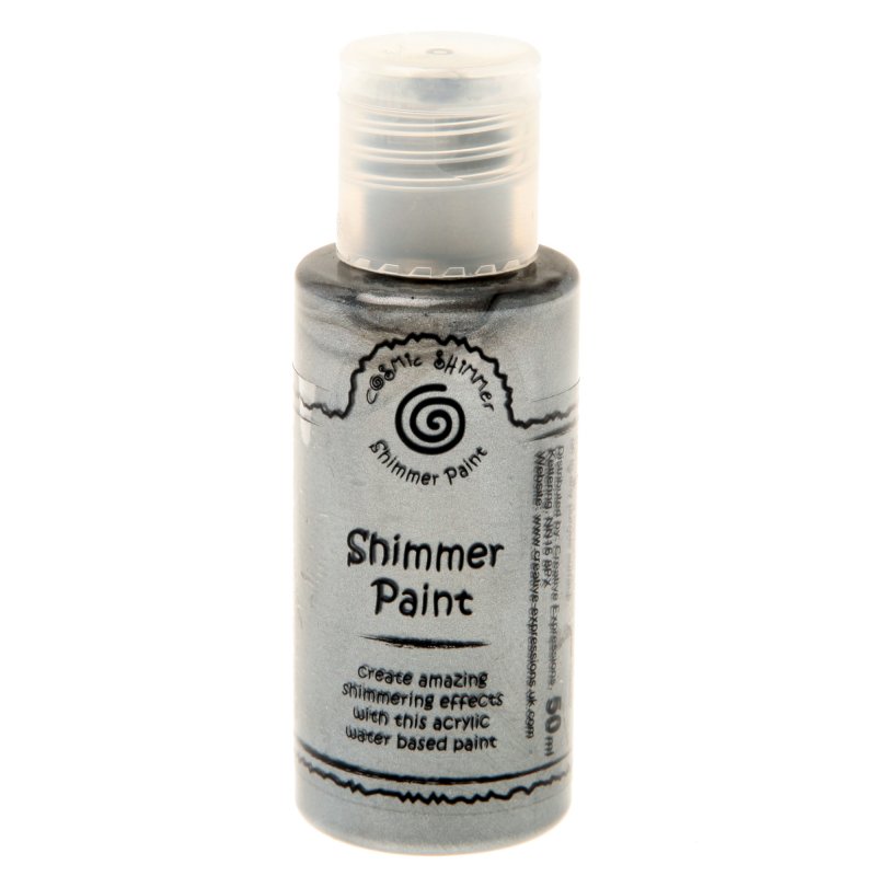 Cosmic Shimmer Cosmic Shimmer Shimmer Paint Tarnished Silver | 50ml