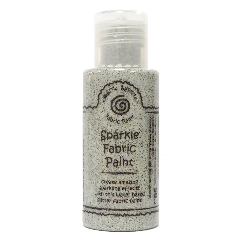 Cosmic Shimmer Cosmic Shimmer Sparkle Fabric Paint Old Gold | 50ml