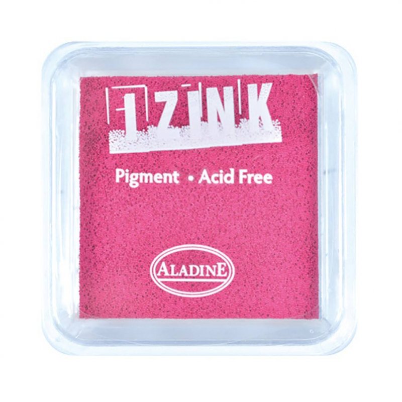 Izink Aladine Izink Pigment Ink Pad Hot Pink | 5cm x 5cm