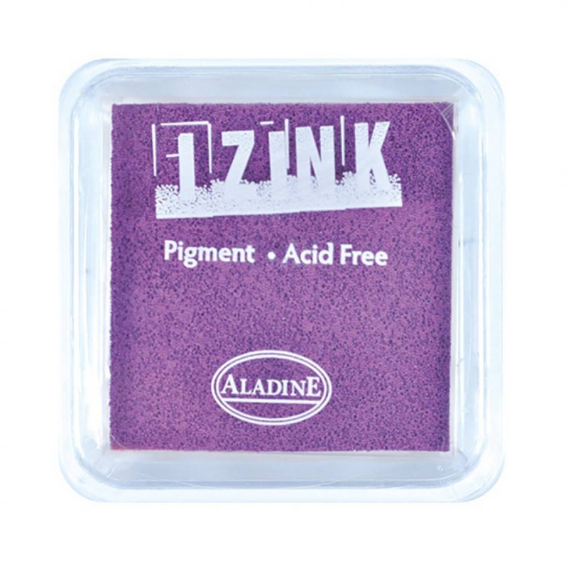 Izink Aladine Izink Pigment Ink Pad Purple | 5cm x 5cm
