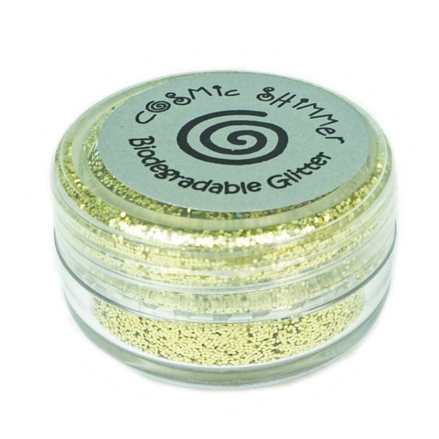 Cosmic Shimmer Cosmic Shimmer Biodegradable Fine Glitter Lemon Drop | 10 ml
