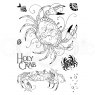 Pink Ink Designs Pink Ink Designs Clear Stamp Holy Crab | Set of 8